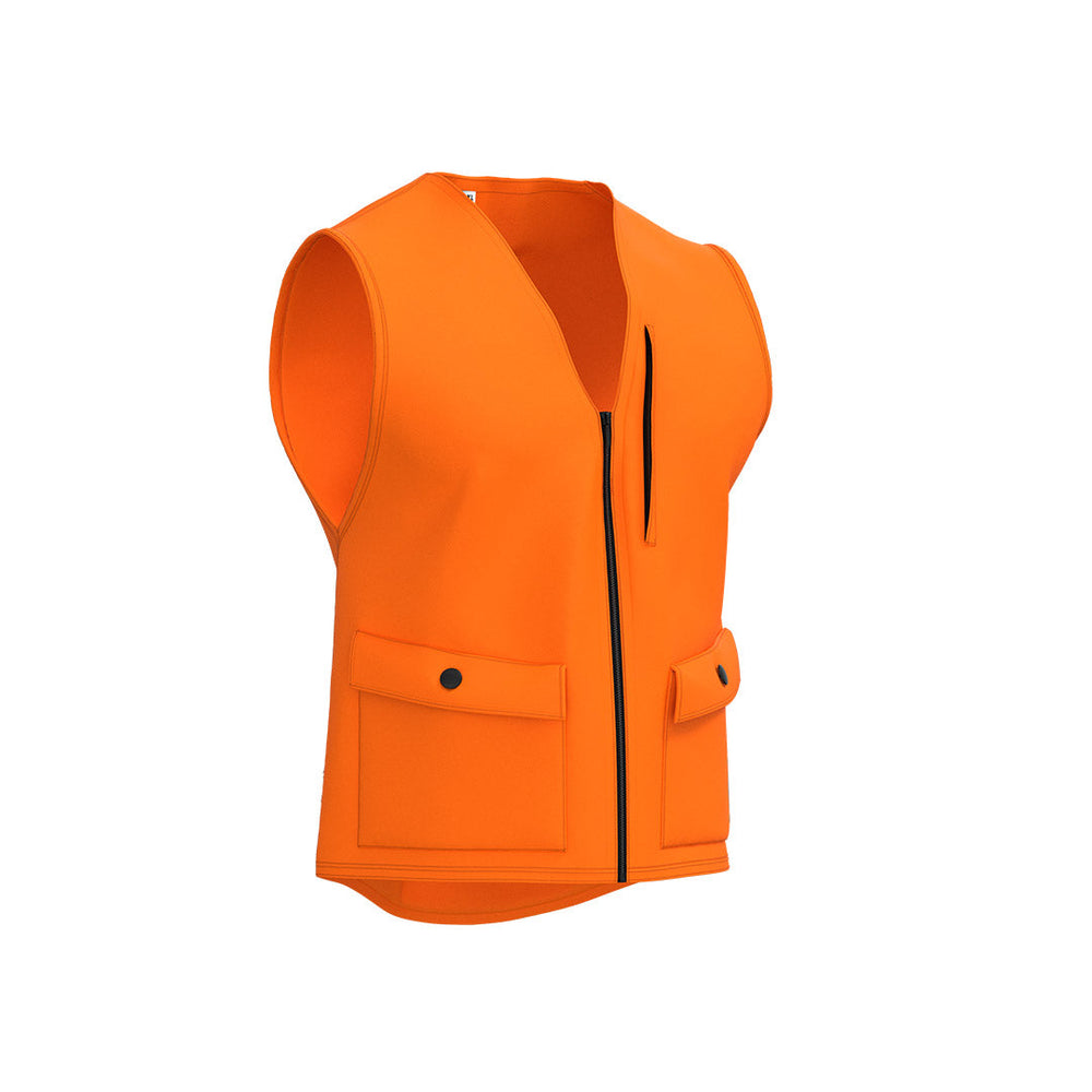 Deluxe Blaze Orange Safety Vest